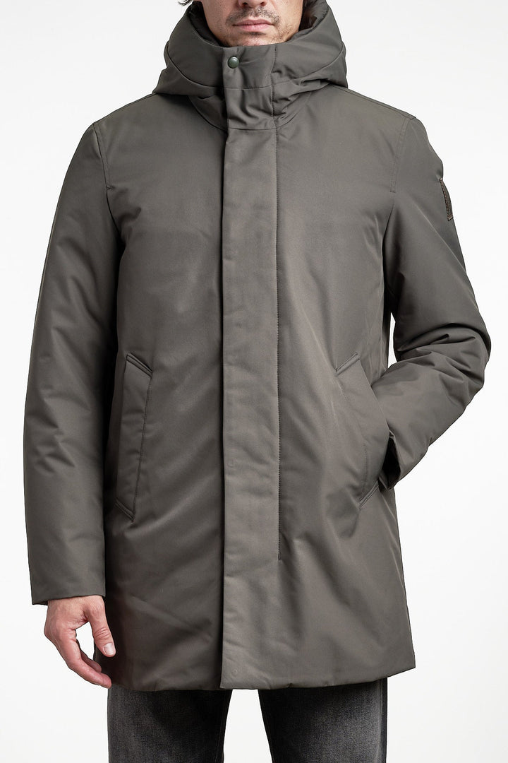 Aberdeen Parka Forest Night – BOMBOOGIE, framifrån