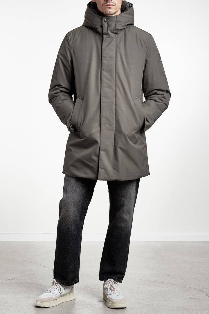 Aberdeen Parka Forest Night – BOMBOOGIE, detalj