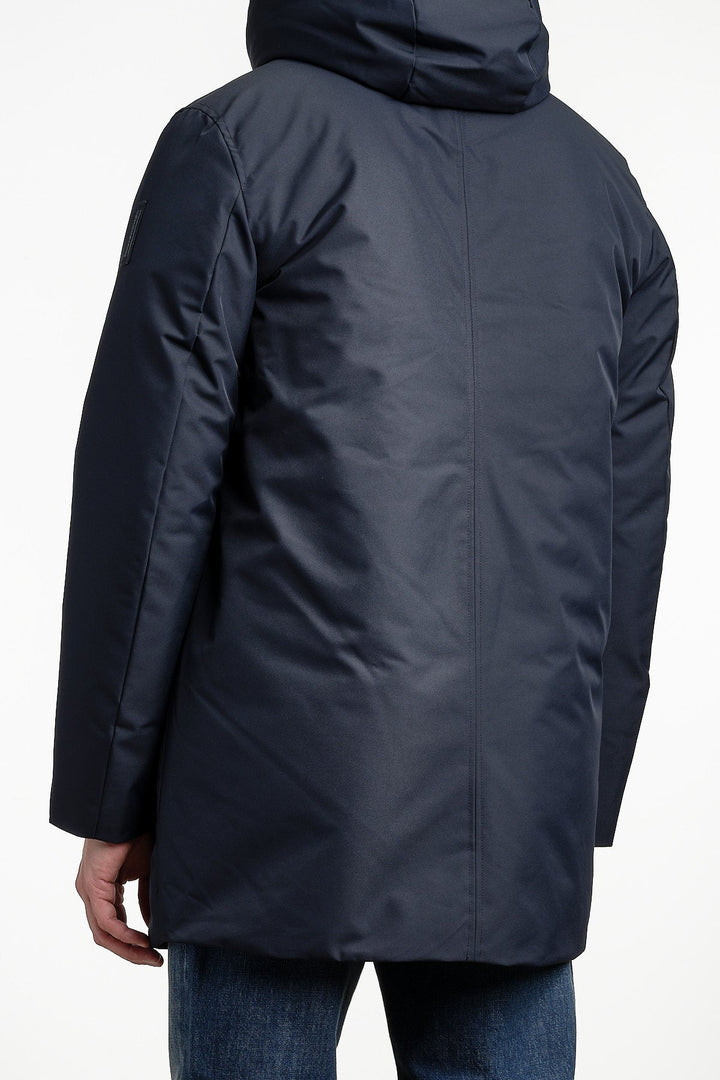Aberdeen Parka Poseidon Blue – BOMBOOGIE, sidobild