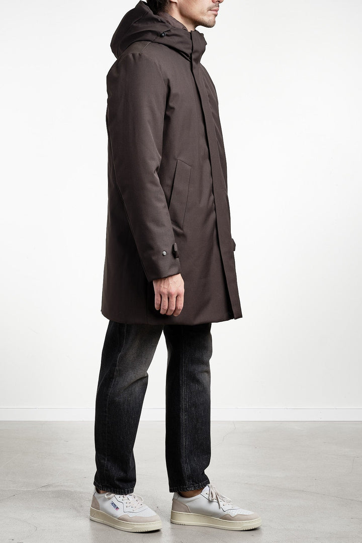 Hooded Parka Coffee – BOMBOOGIE, helbild