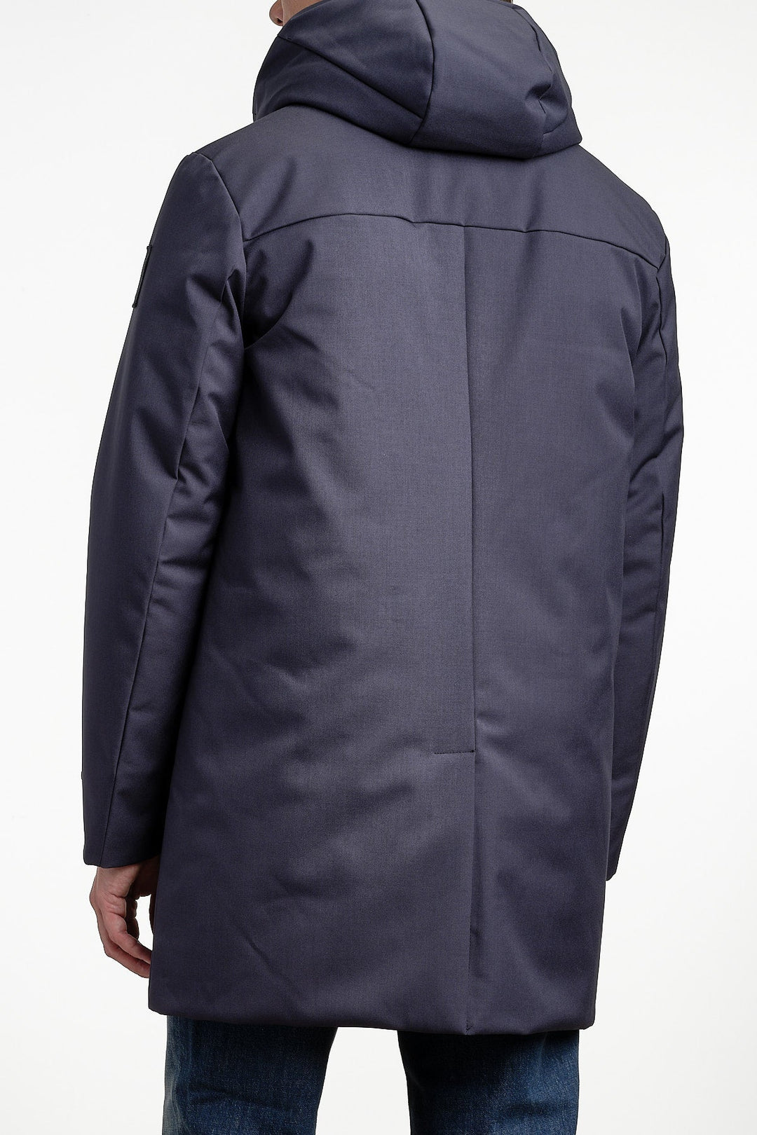 Hooded Parka Poseidon Blue – BOMBOOGIE, sidobild