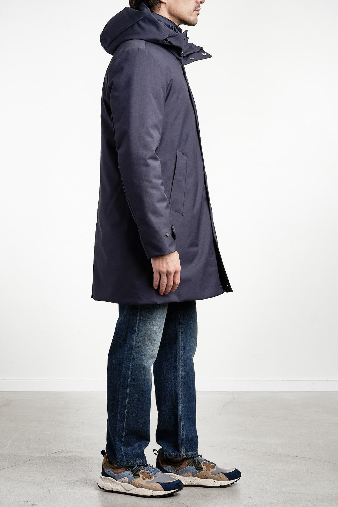 Hooded Parka Poseidon Blue – BOMBOOGIE, helbild
