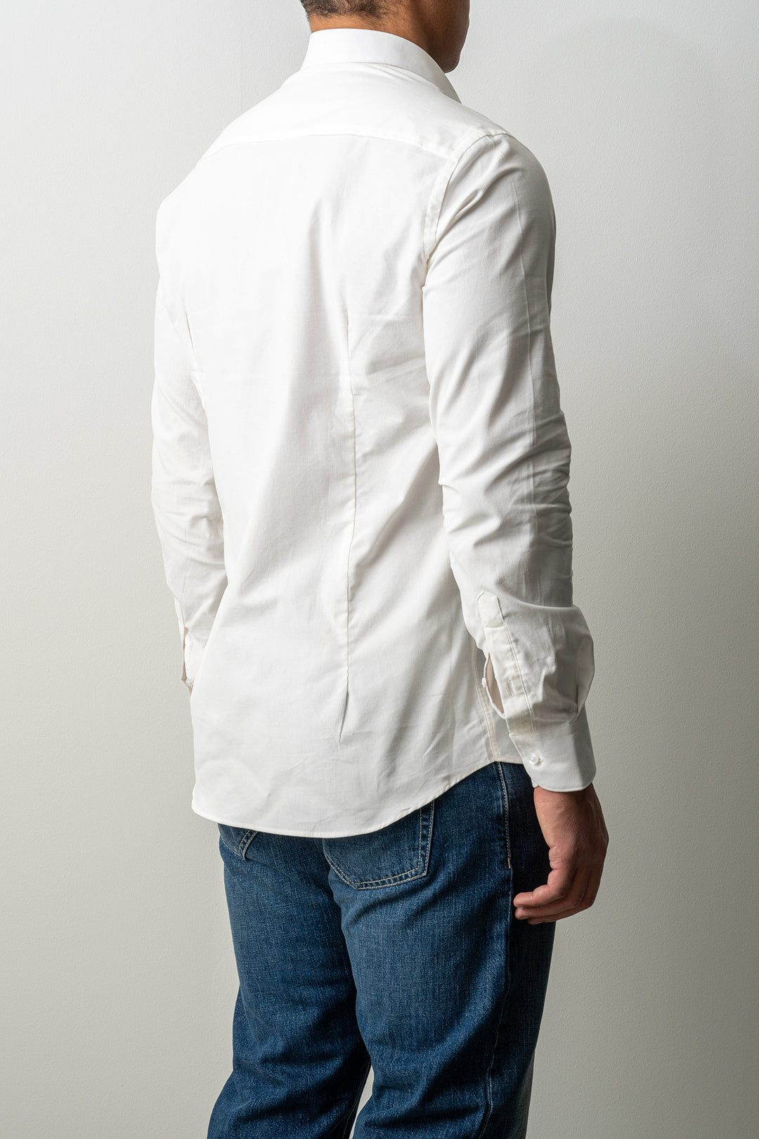 Baby Cord Cotton Shirt ECRU