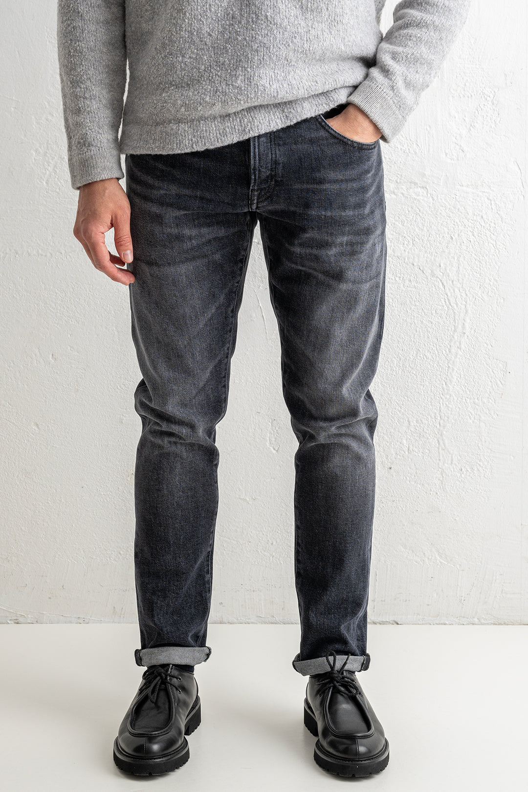 Breakbeat Regular Denim DARK GREY