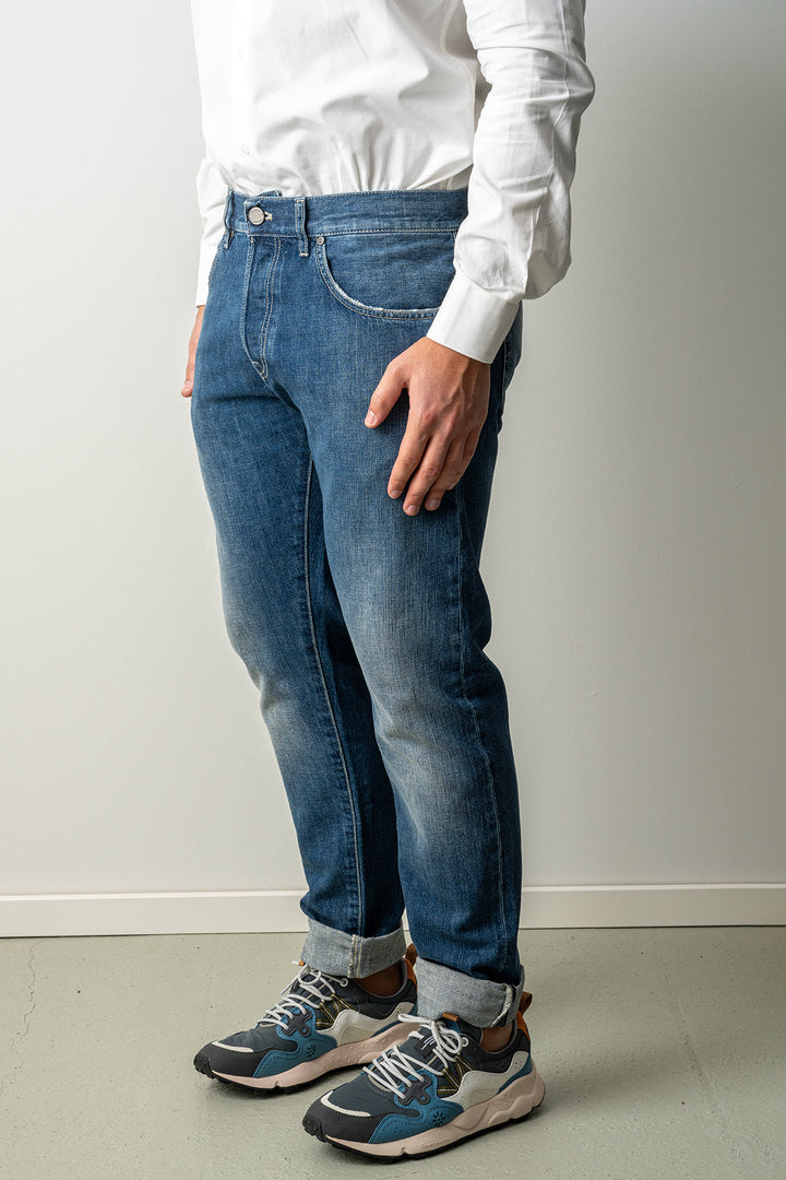 Breakbeat Regular Denim MID BLUE