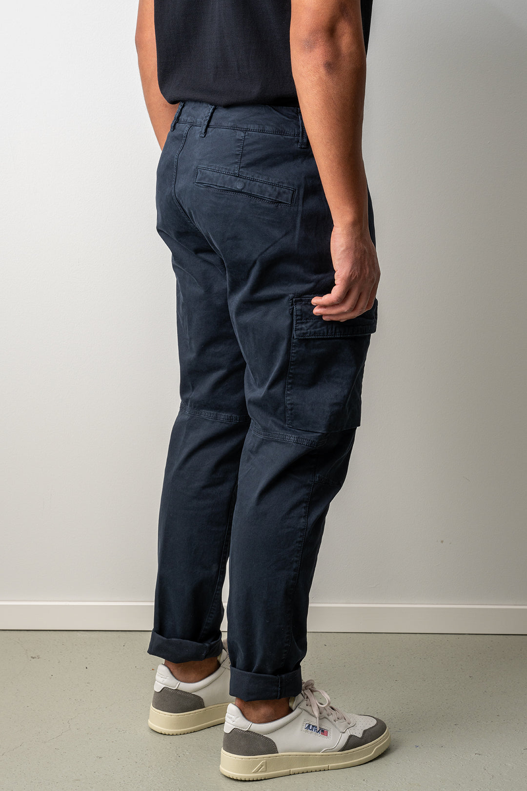 Broken Twill Trouser 3100051 Navy Blue