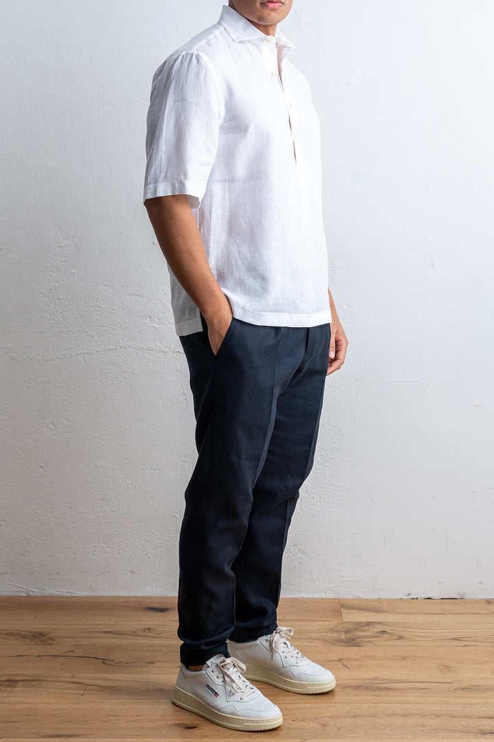 Bussarong Linen Shirt White