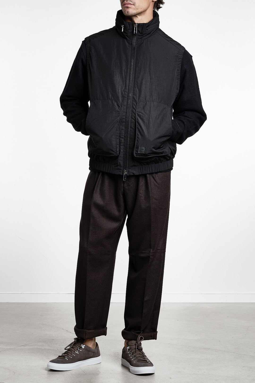 Hampstead Vest Black – Cesar Equipment, detaljbild