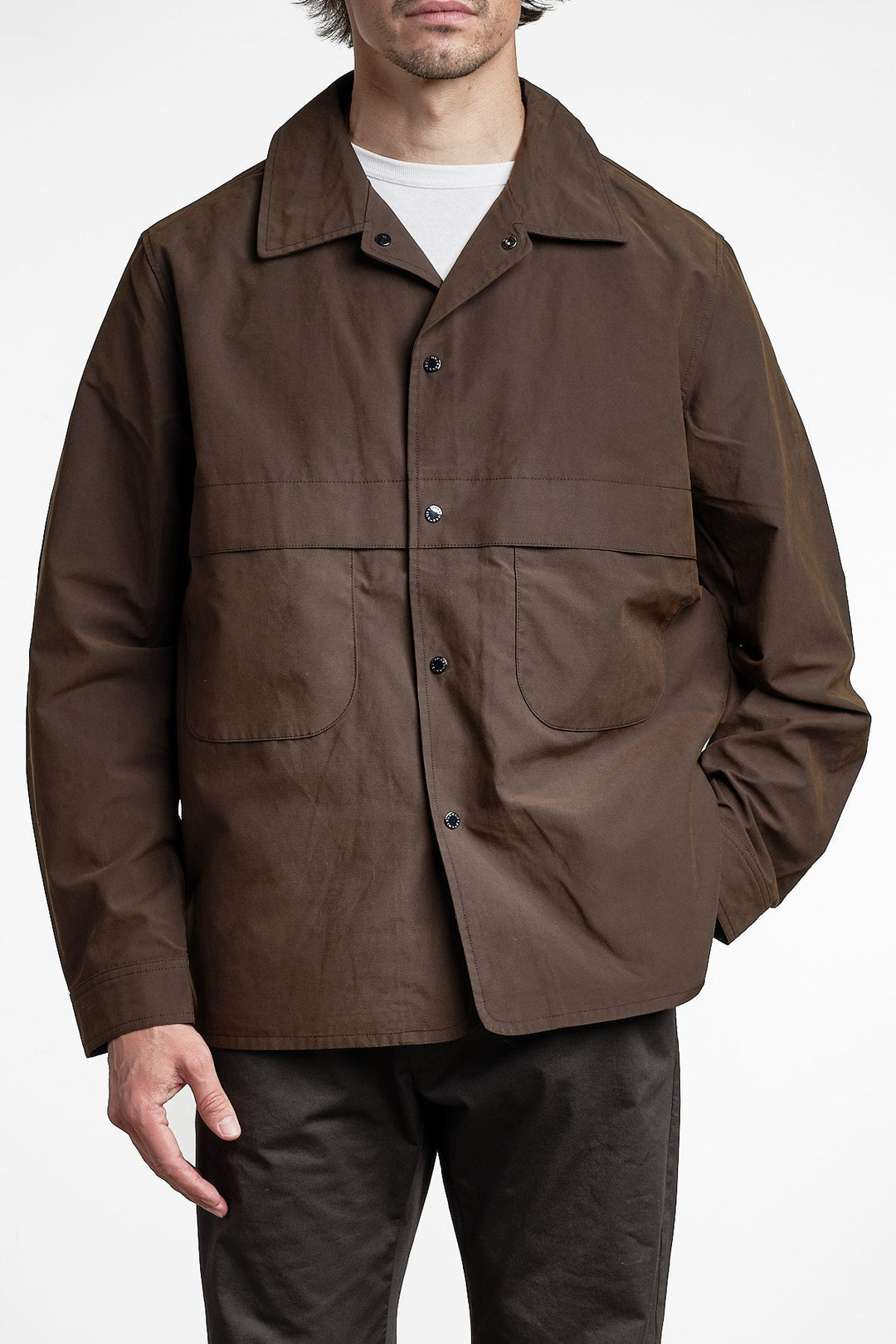 La Ciotat Shirt Dark Green – Cesar Equipment, framifrån