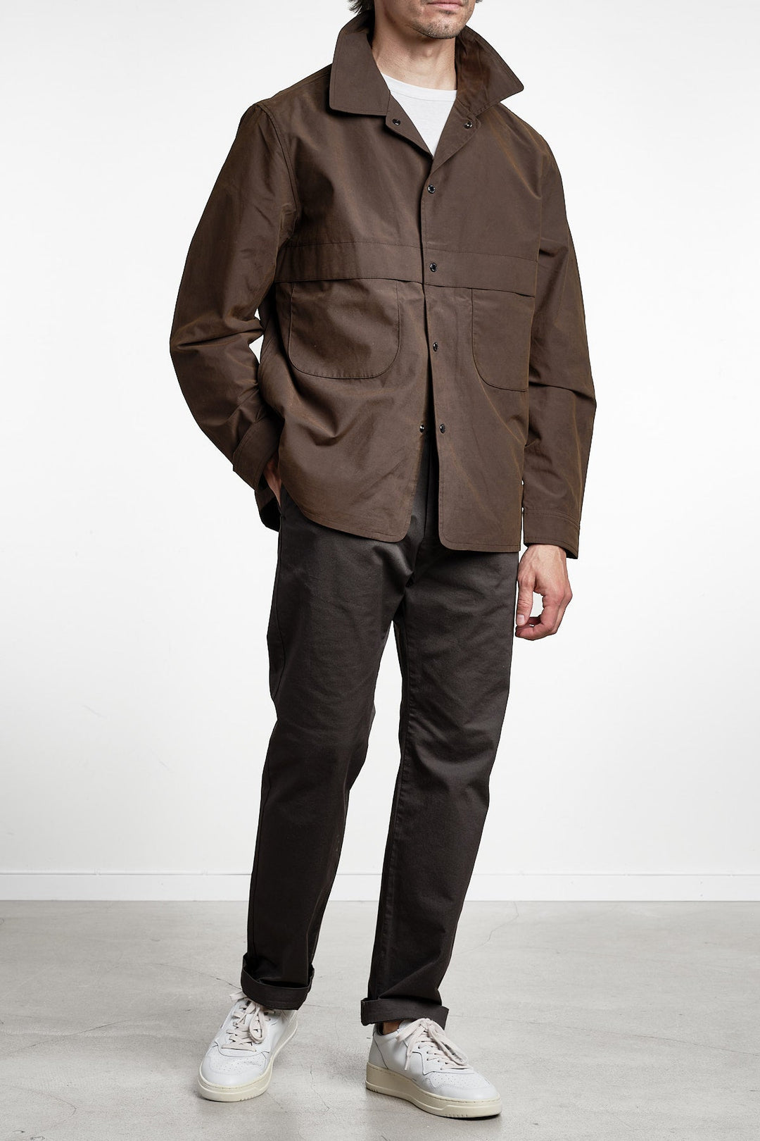 La Ciotat Shirt Dark Green – Cesar Equipment, detaljbild