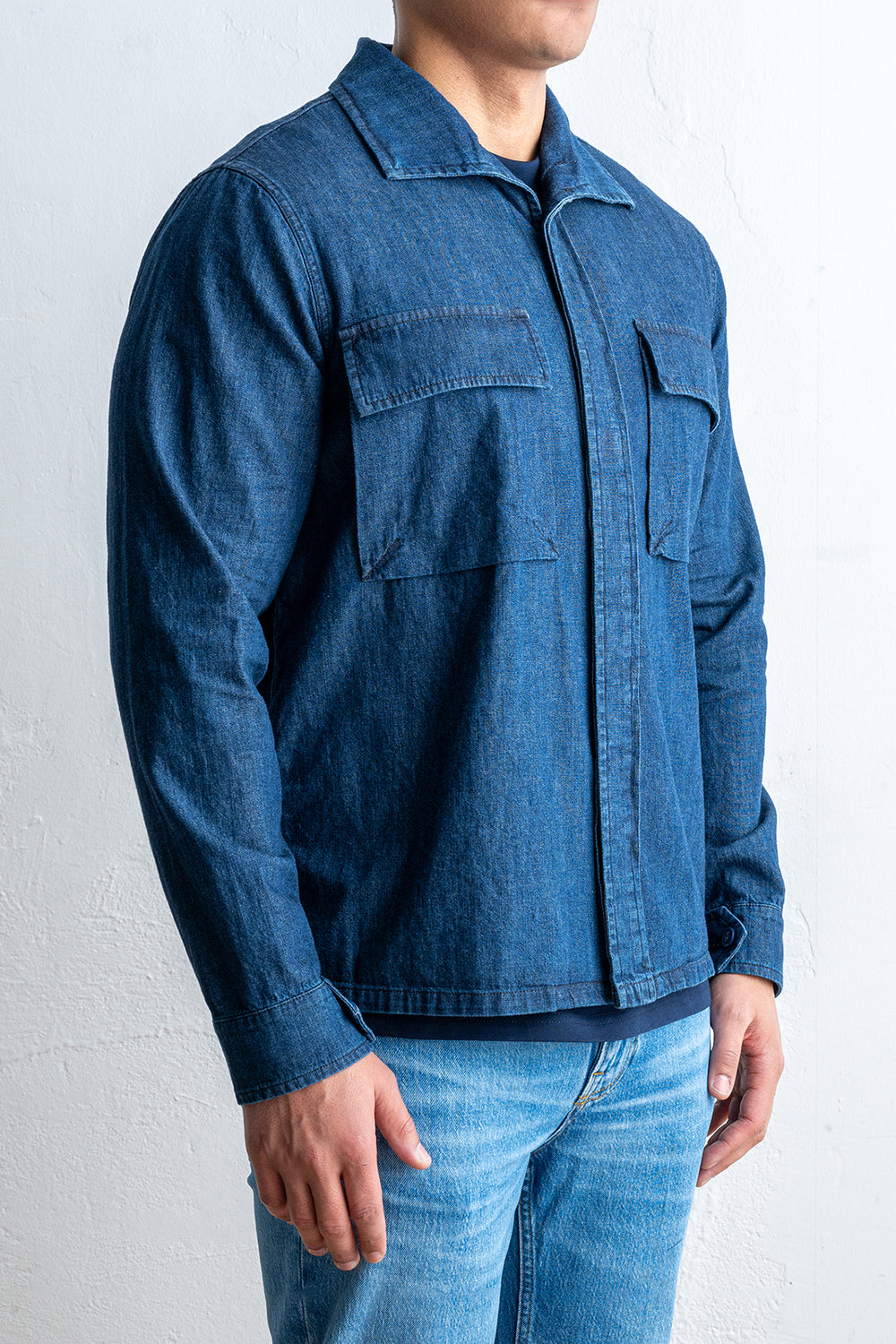 Camicia Capa Medium Denim