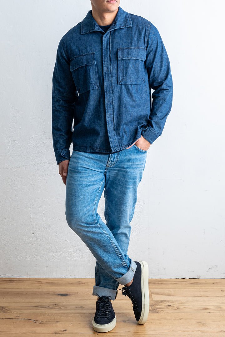 Camicia Capa Medium Denim