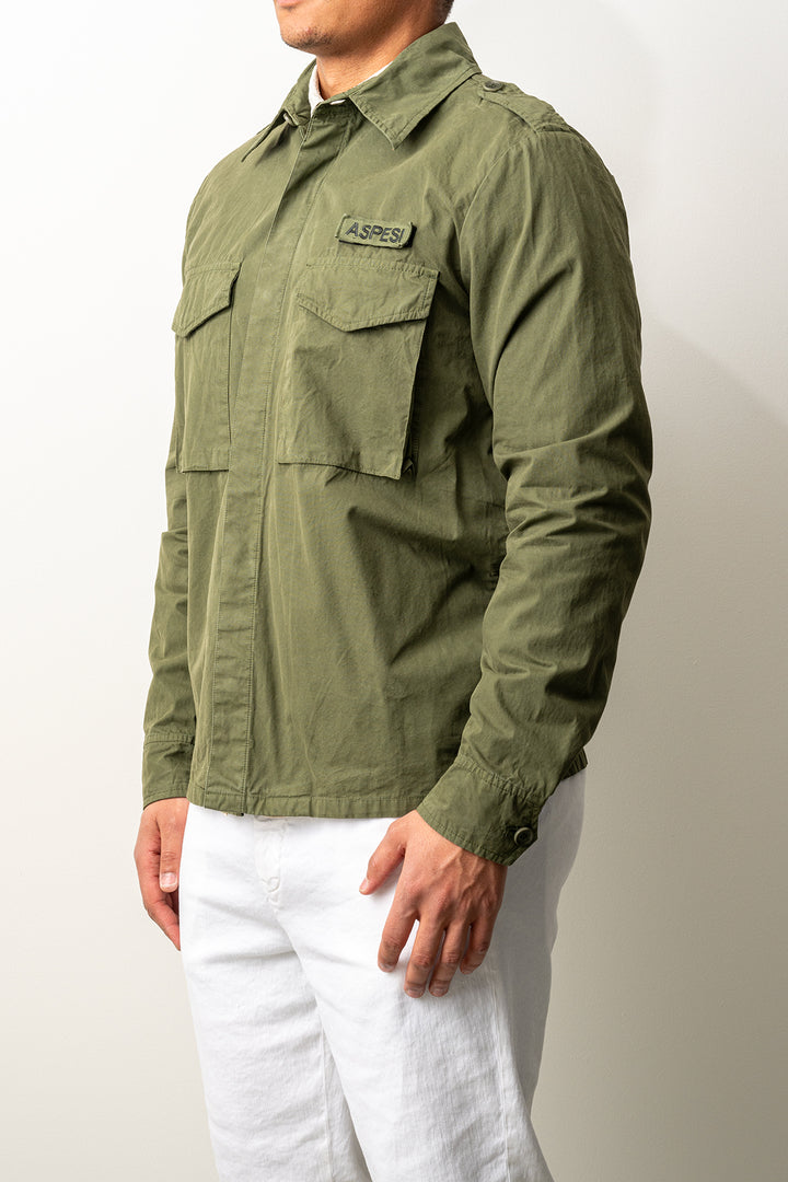 Camicia Field Overshirt Green