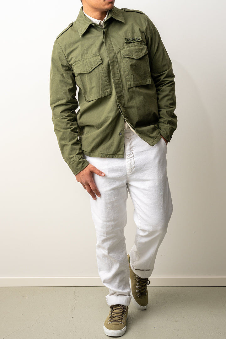Camicia Field Overshirt Green