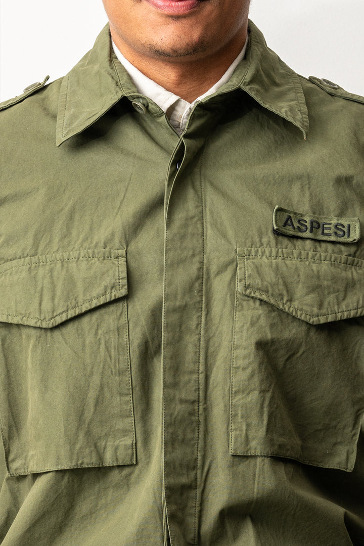 Camicia Field Overshirt Green