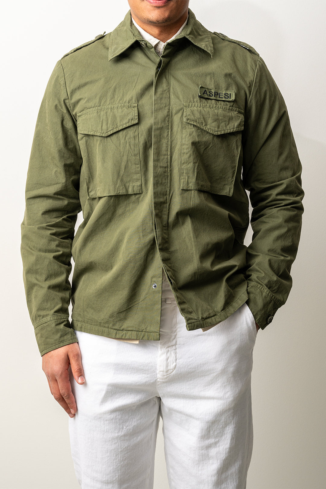 Camicia Field Overshirt Green
