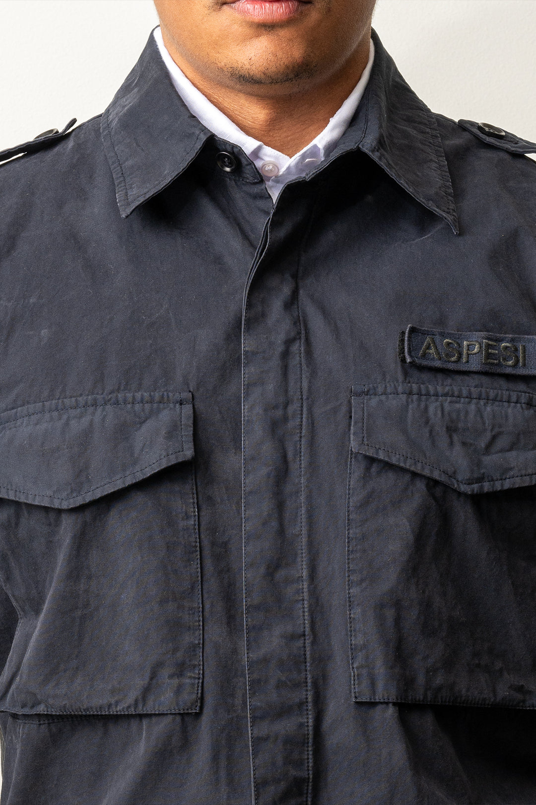 Camicia Field Overshirt Navy