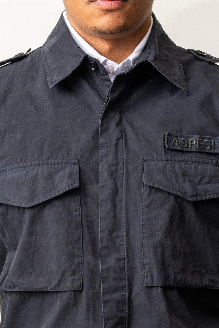 Camicia Field Overshirt Navy