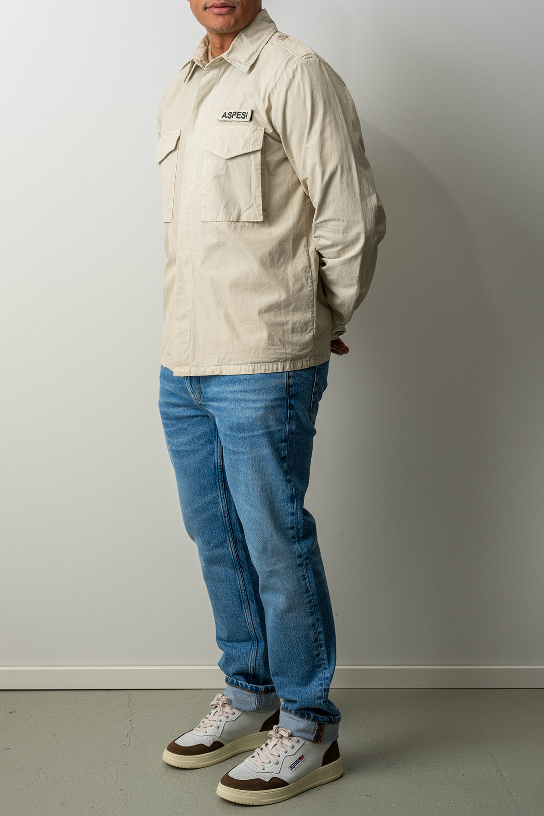 Camicia Field Overshirt STONE