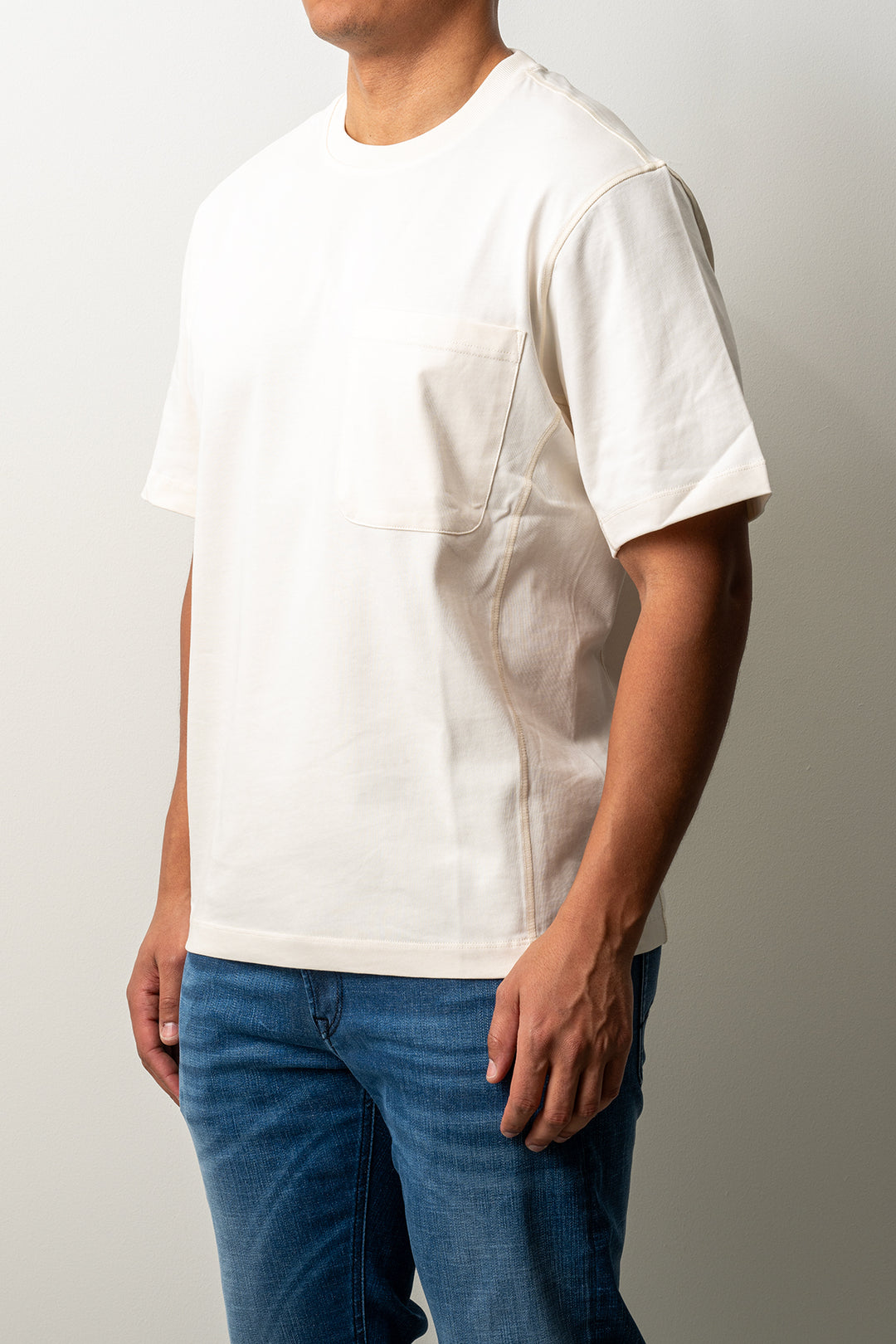 Canella Logo Print T-shirt Offwhite