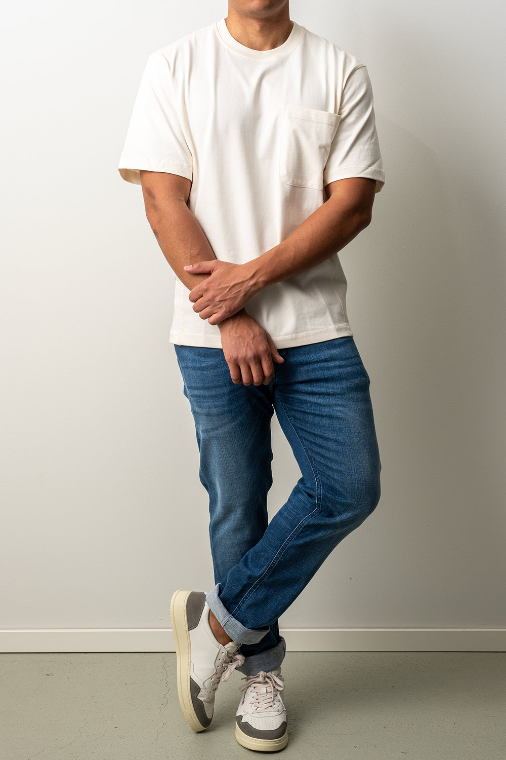Canella Logo Print T-shirt Offwhite