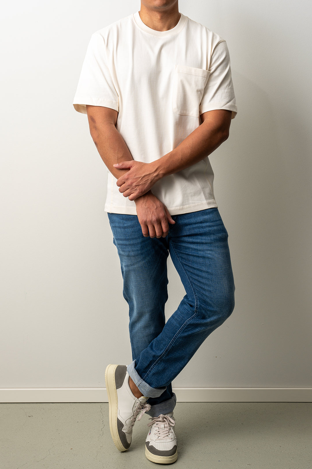 Canella Logo Print T-shirt Offwhite