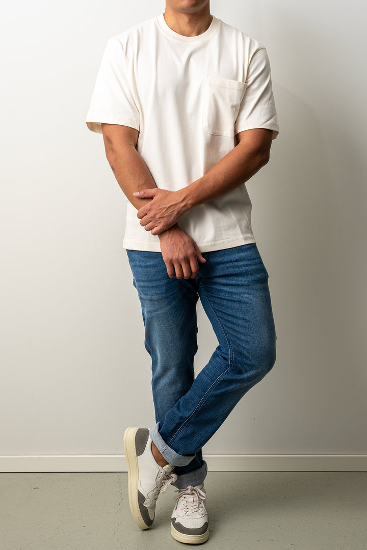 Canella Logo Print T-shirt Offwhite