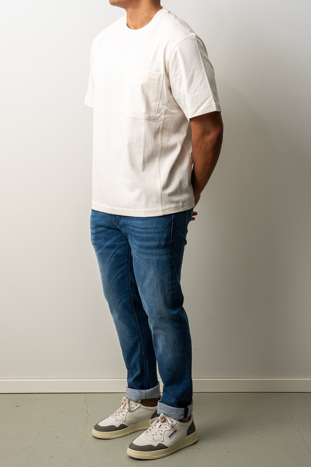 Canella Logo Print T-shirt Offwhite