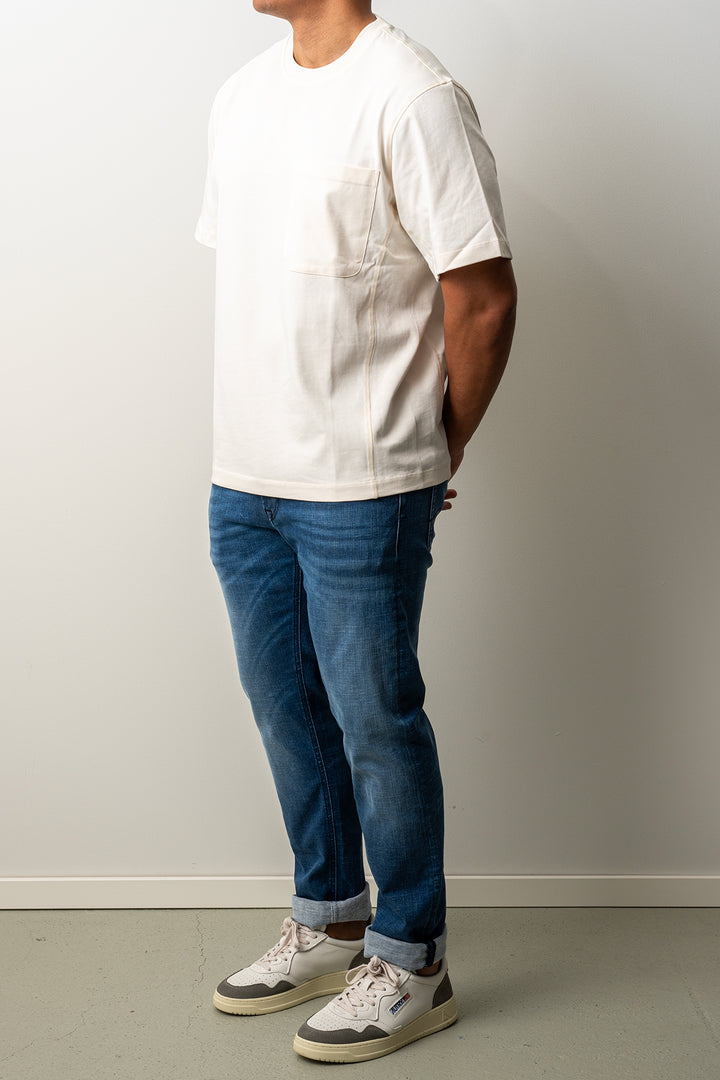 Canella Logo Print T-shirt Offwhite