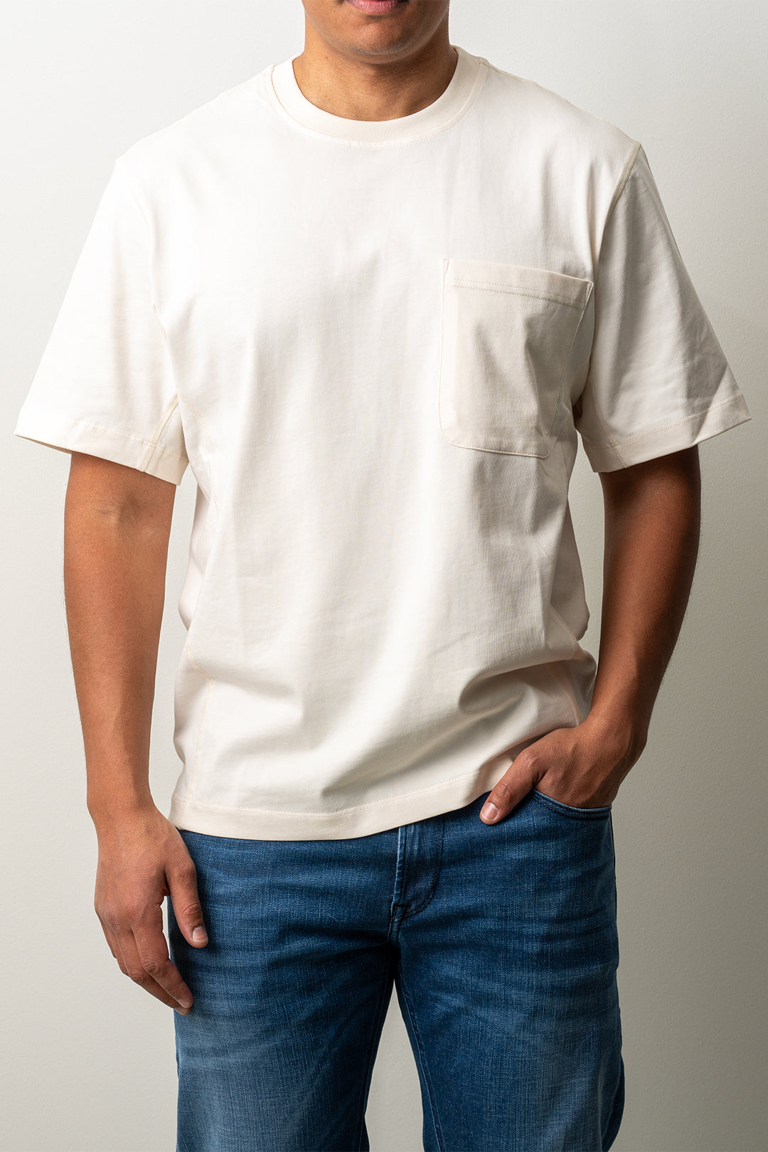 Canella Logo Print T-shirt Offwhite