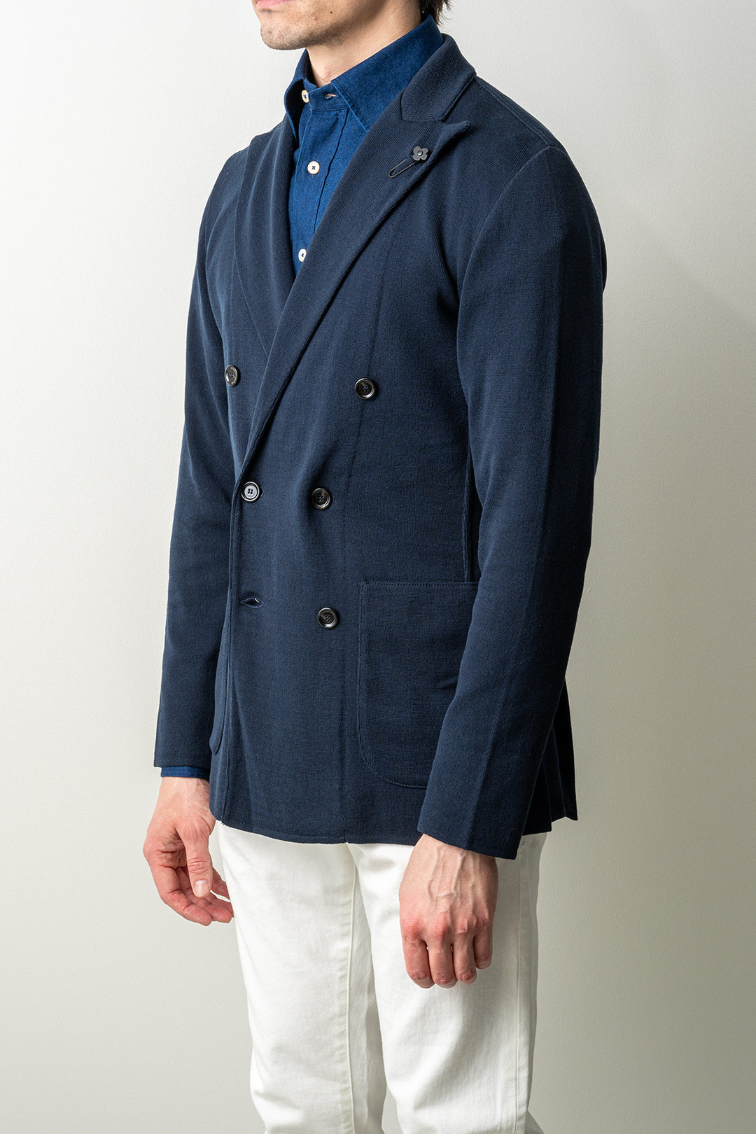 Classic Knitwear DB Blazer Navy