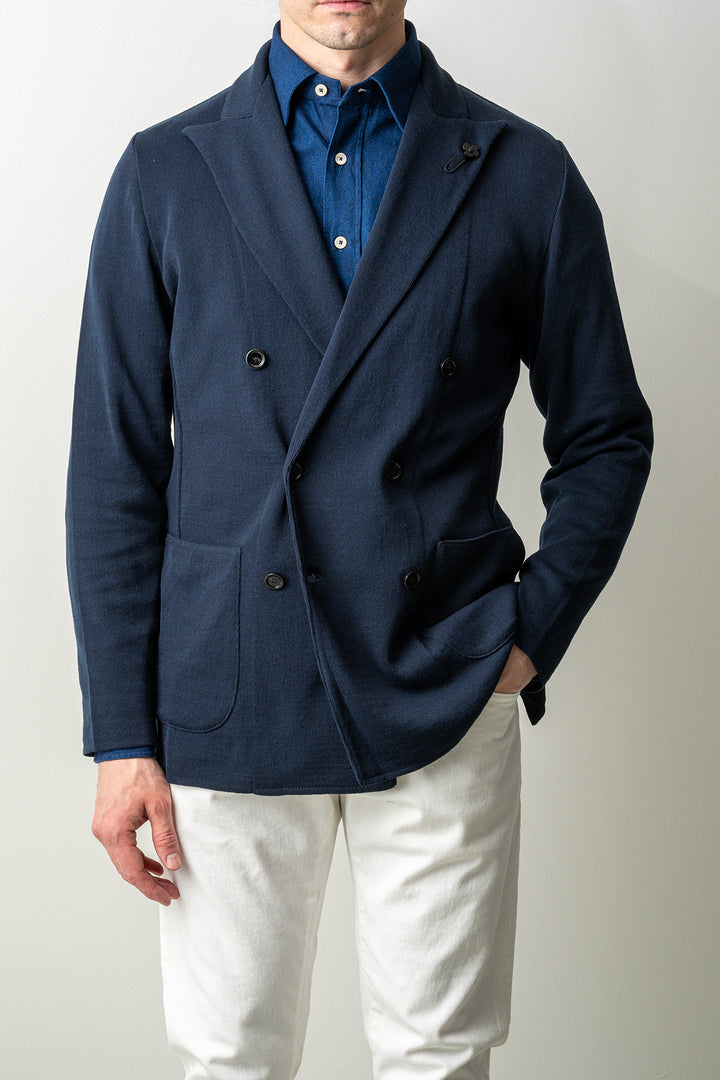 Classic Knitwear DB Blazer Navy