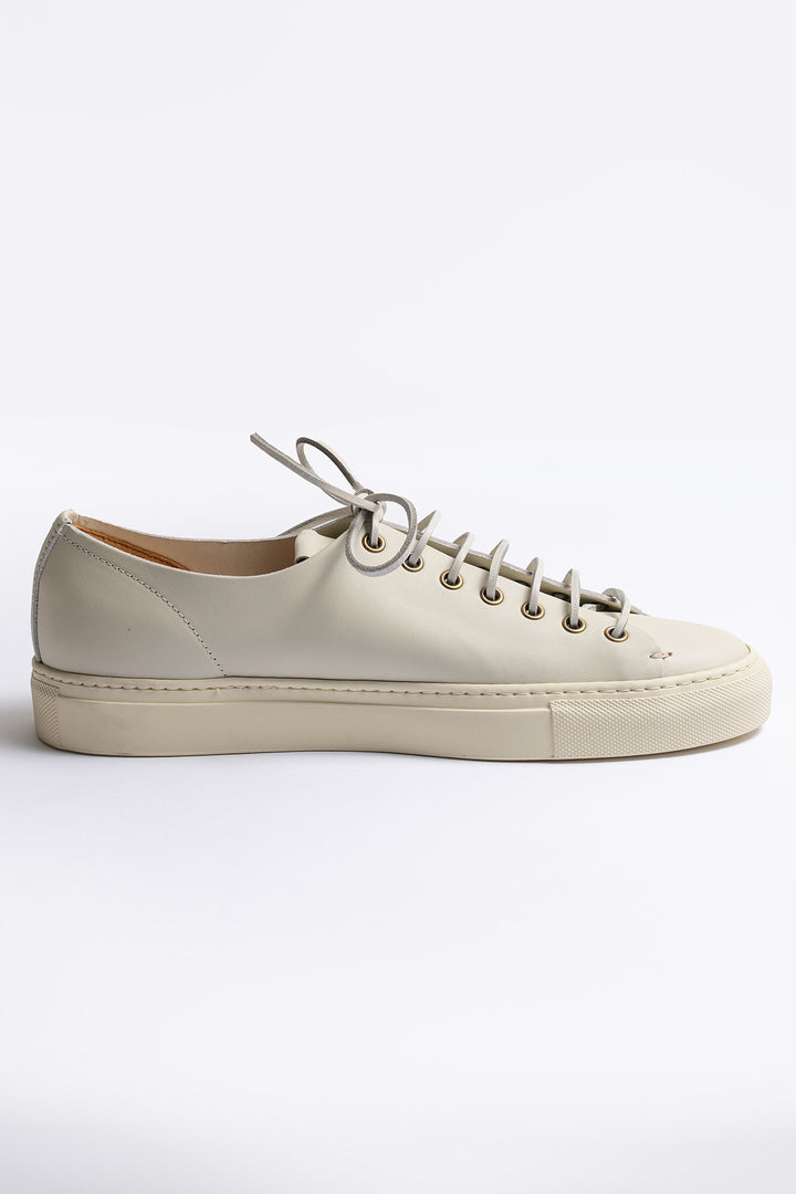 Classic Tanino Leather Sneaker Anise