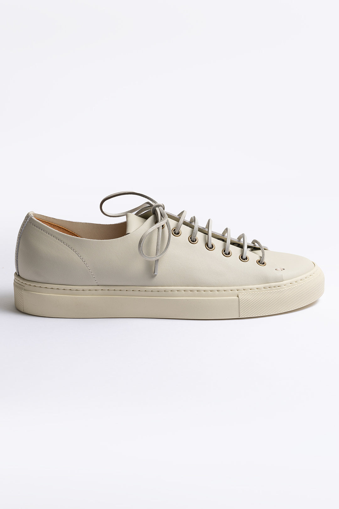 Classic Tanino Leather Sneaker Anise