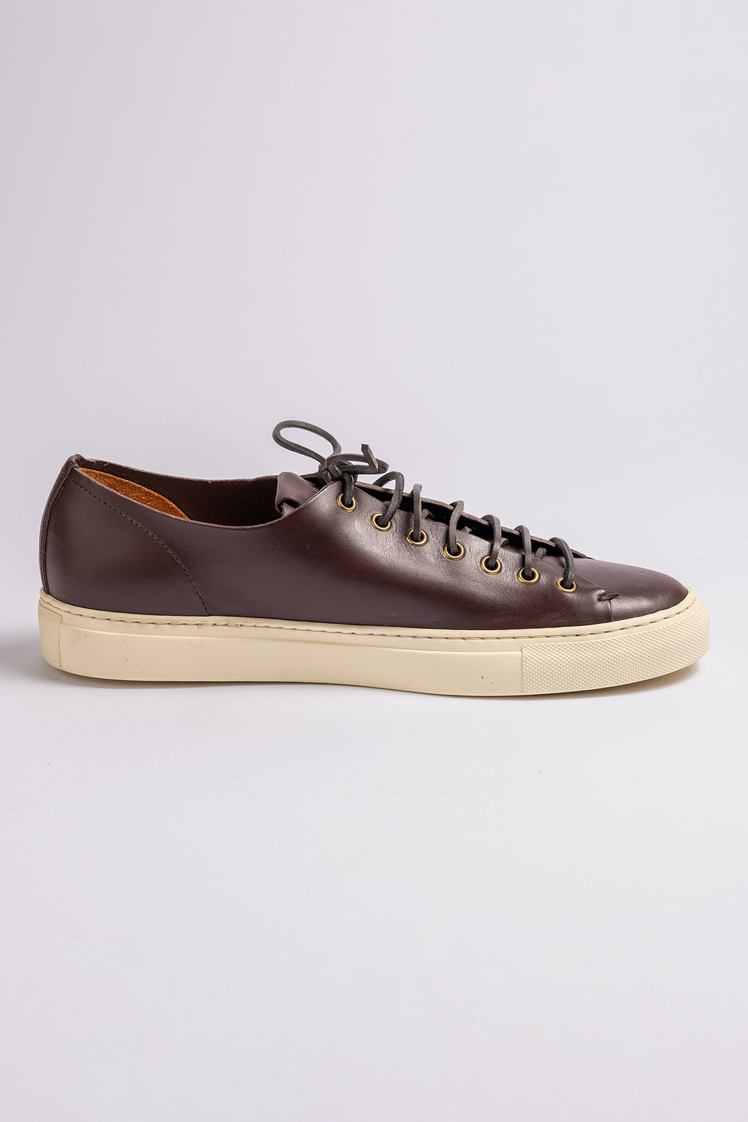 Classic Tanino Leather Sneaker Brown