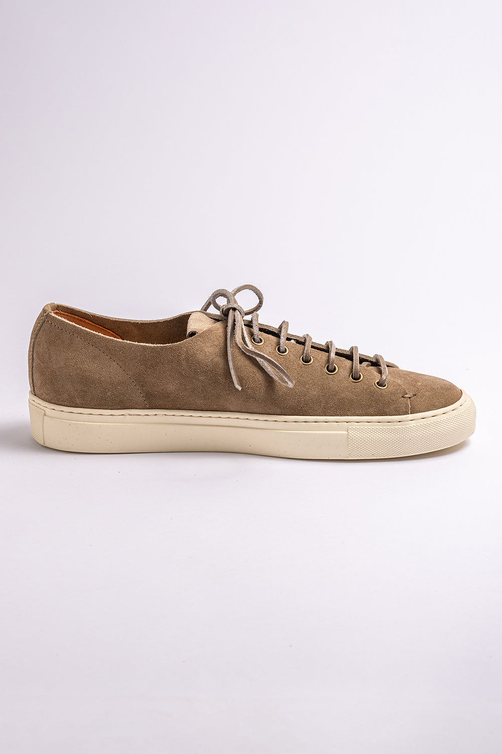 Classic Tanino Suede Sneaker LEAD GREY