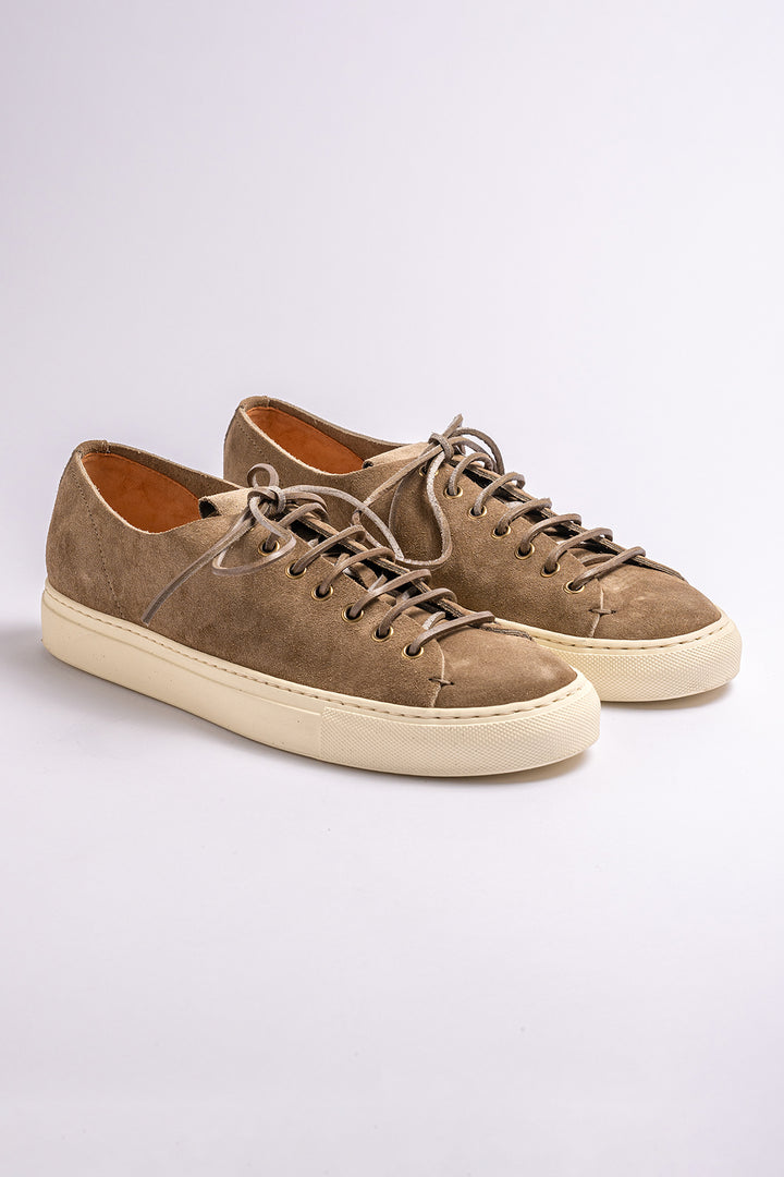 Classic Tanino Suede Sneaker LEAD GREY