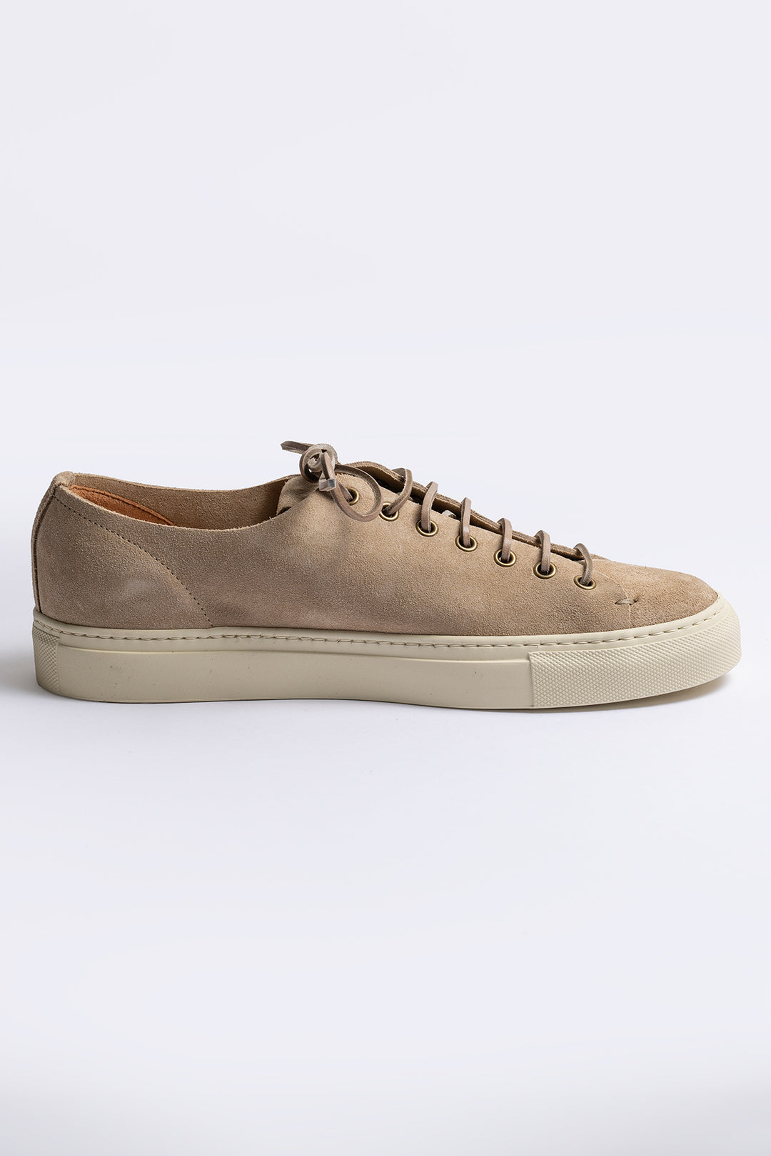 Classic Tanino Suede Sneaker Taos Taupe