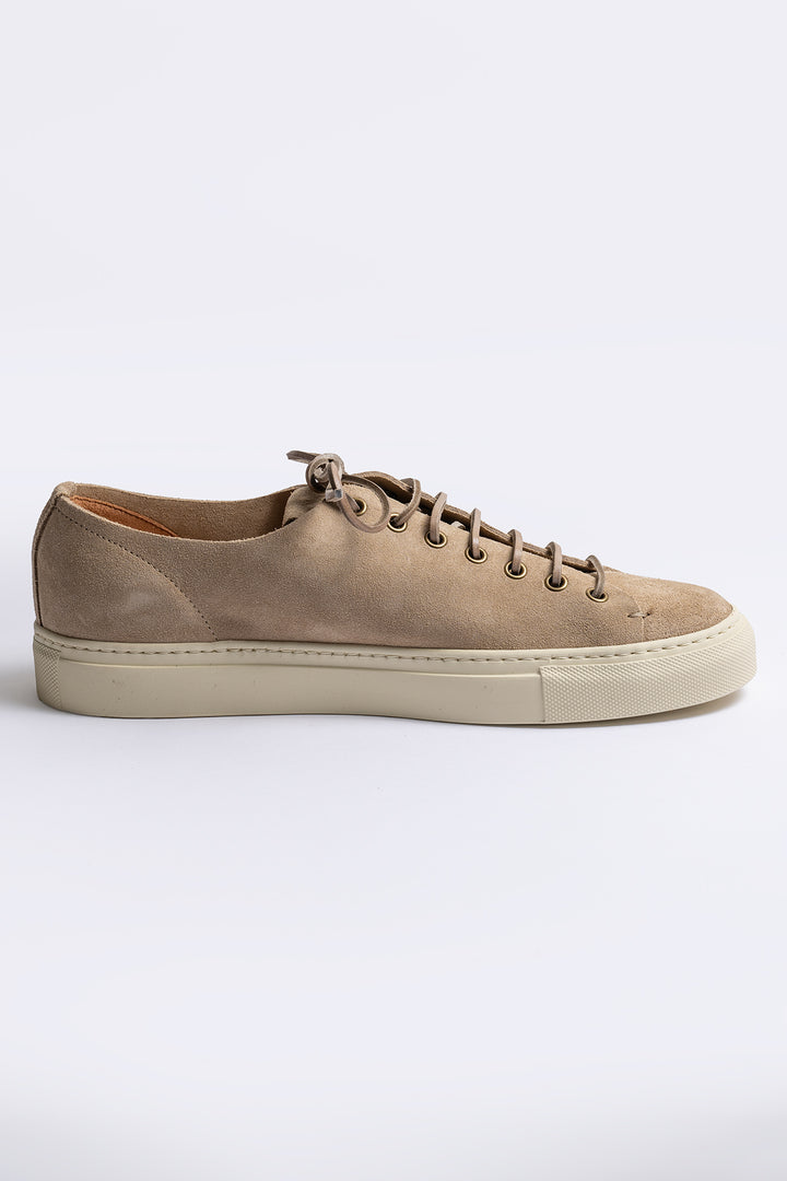 Classic Tanino Suede Sneaker Taos Taupe