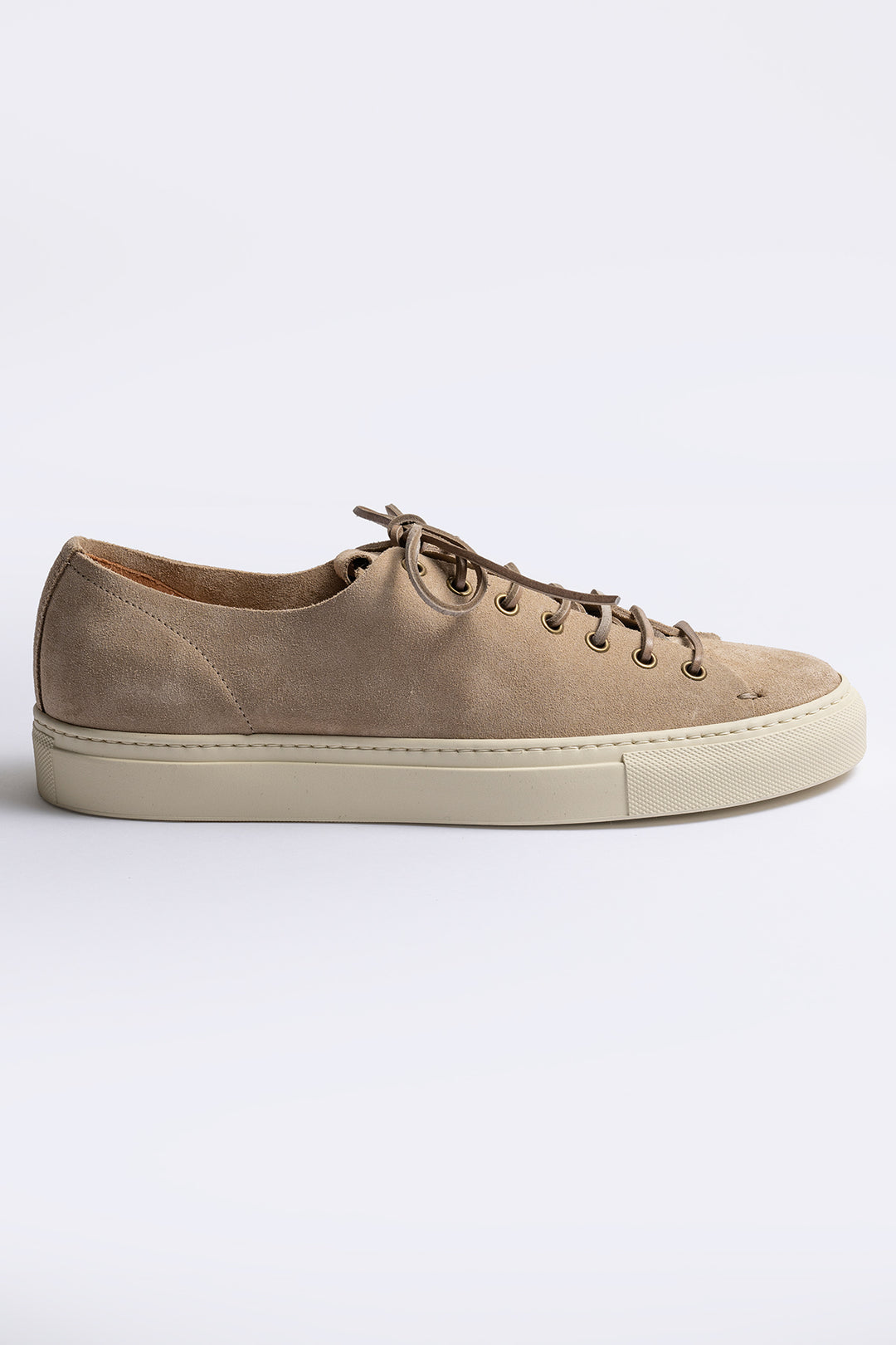 Classic Tanino Suede Sneaker Taos Taupe