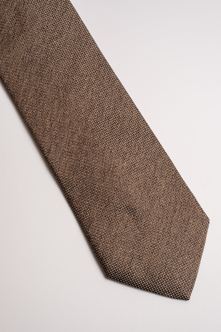 Classic Tie Brown melange