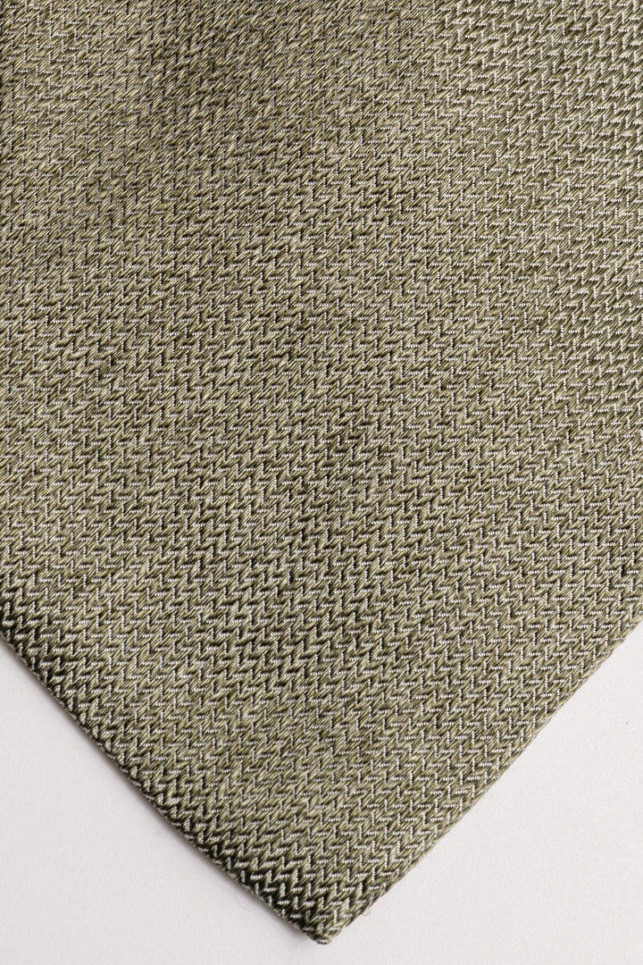 Classic Tie Olive melange