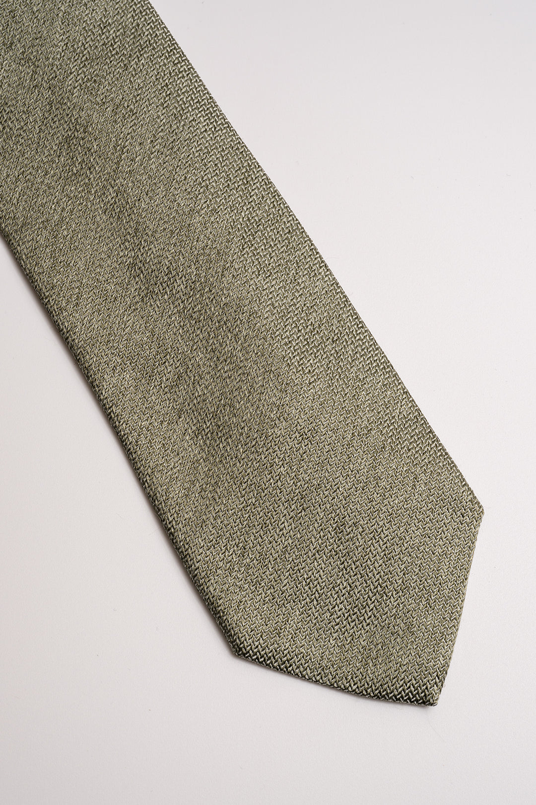 Classic Tie Olive melange