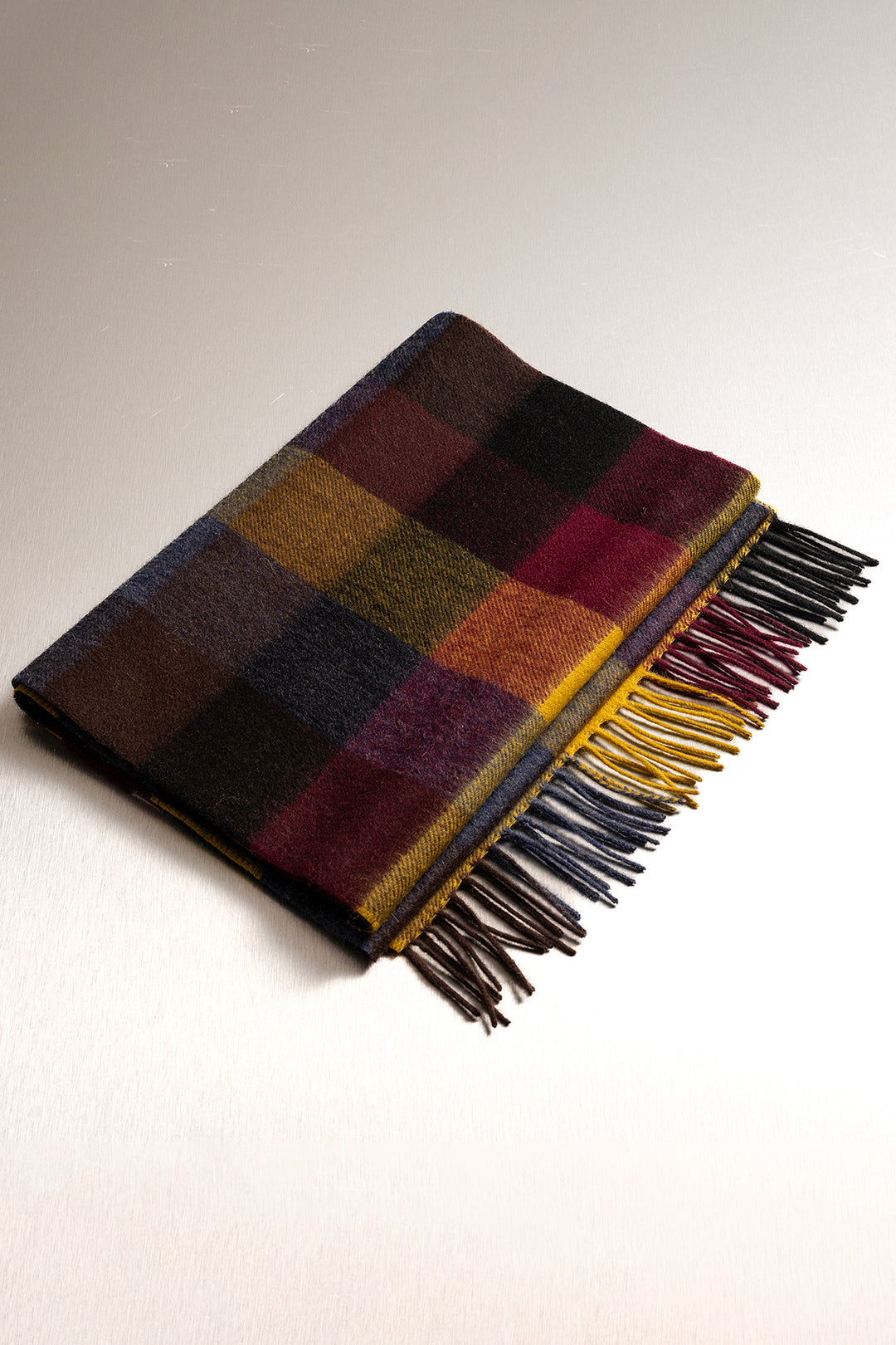 Classic Wool Scarf Multi colour