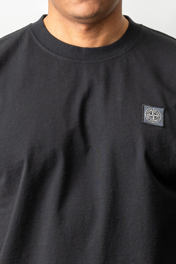 Combed Organic Cotton Jersey T-Shirt 2100030 Black