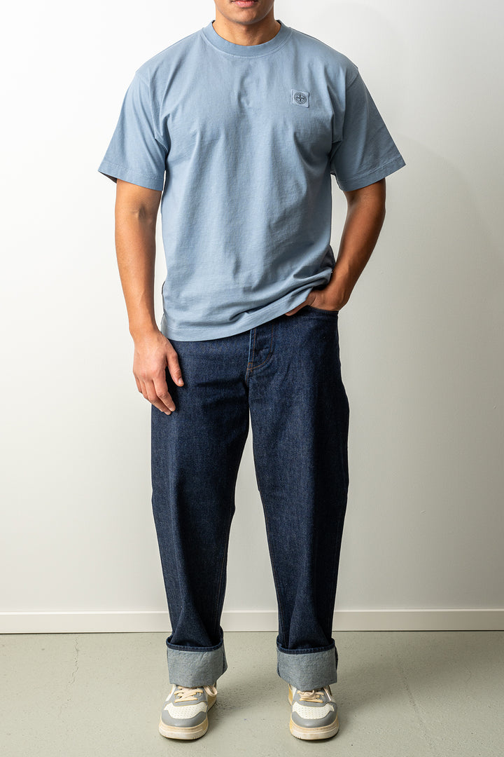 Combed Organic Cotton Jersey T-Shirt 2100030 Dark Blue