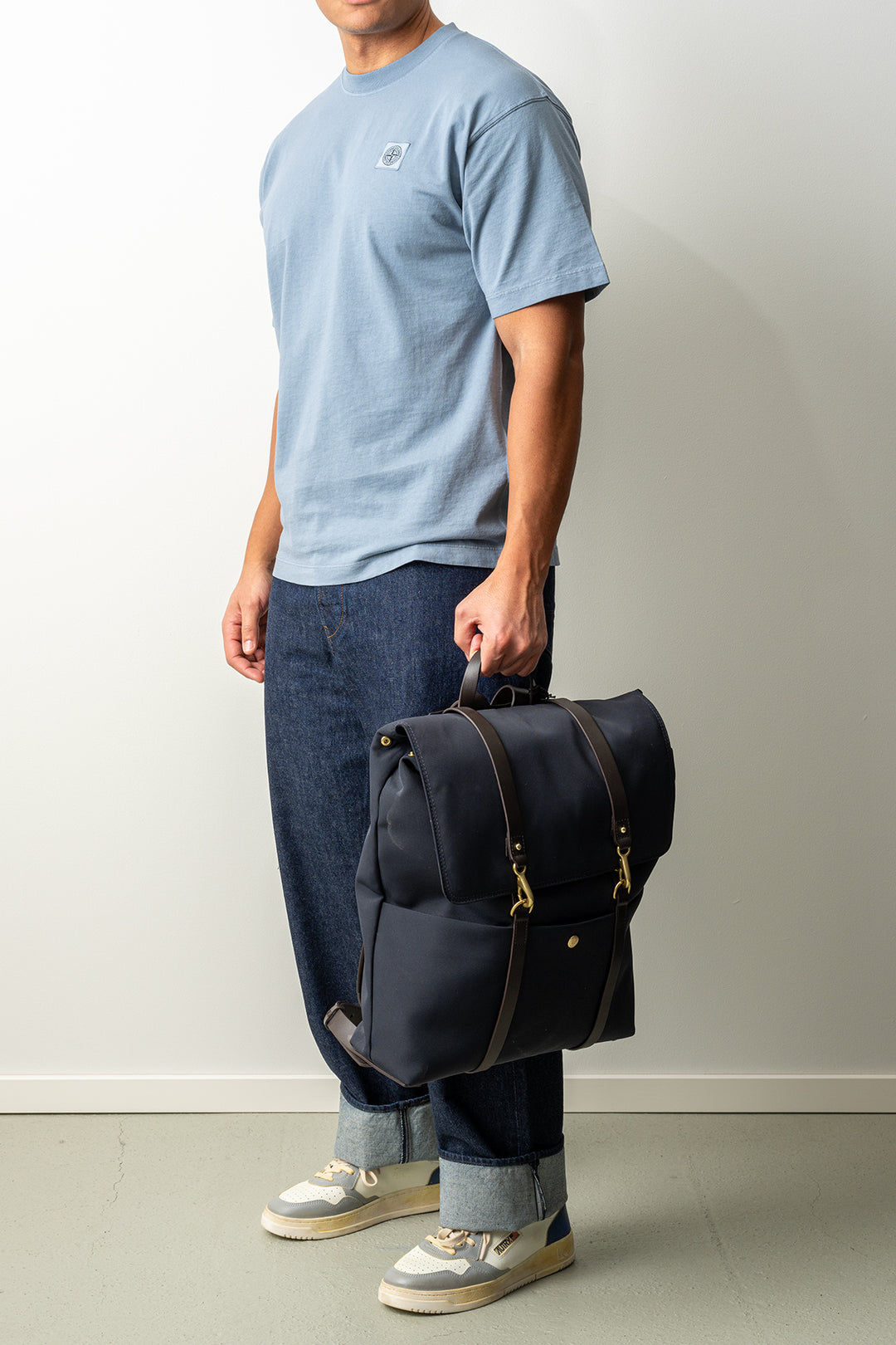 Combed Organic Cotton Jersey T-Shirt 2100030 Dark Blue