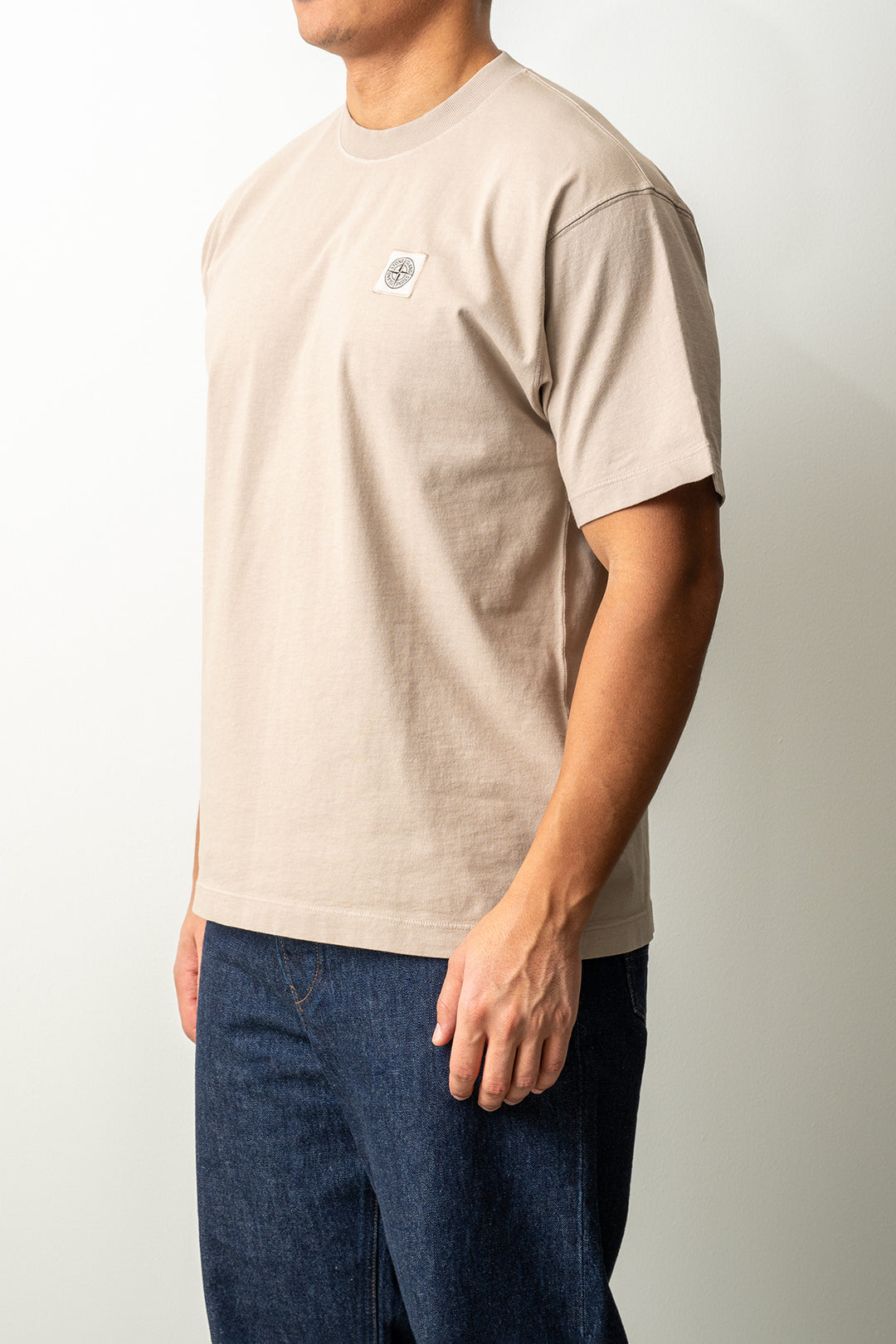 Combed Organic Cotton Jersey T-Shirt 2100030 Desert Sand
