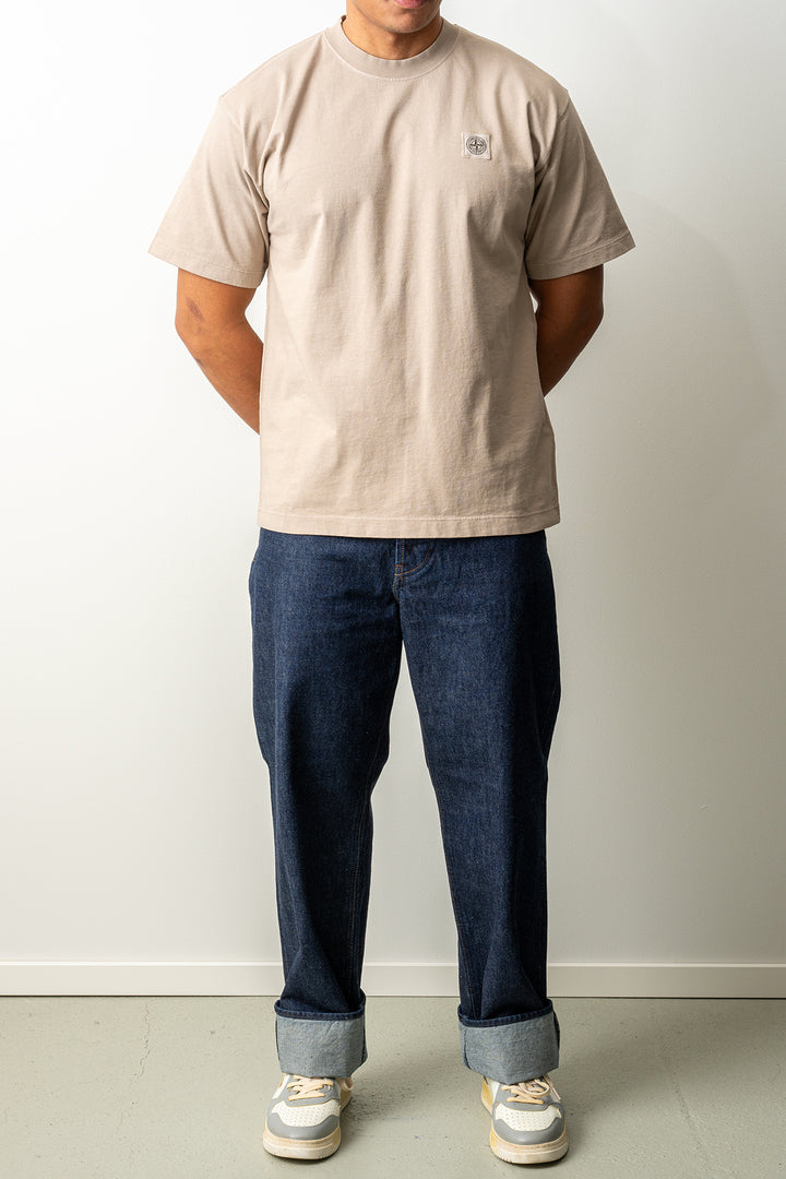 Combed Organic Cotton Jersey T-Shirt 2100030 Desert Sand