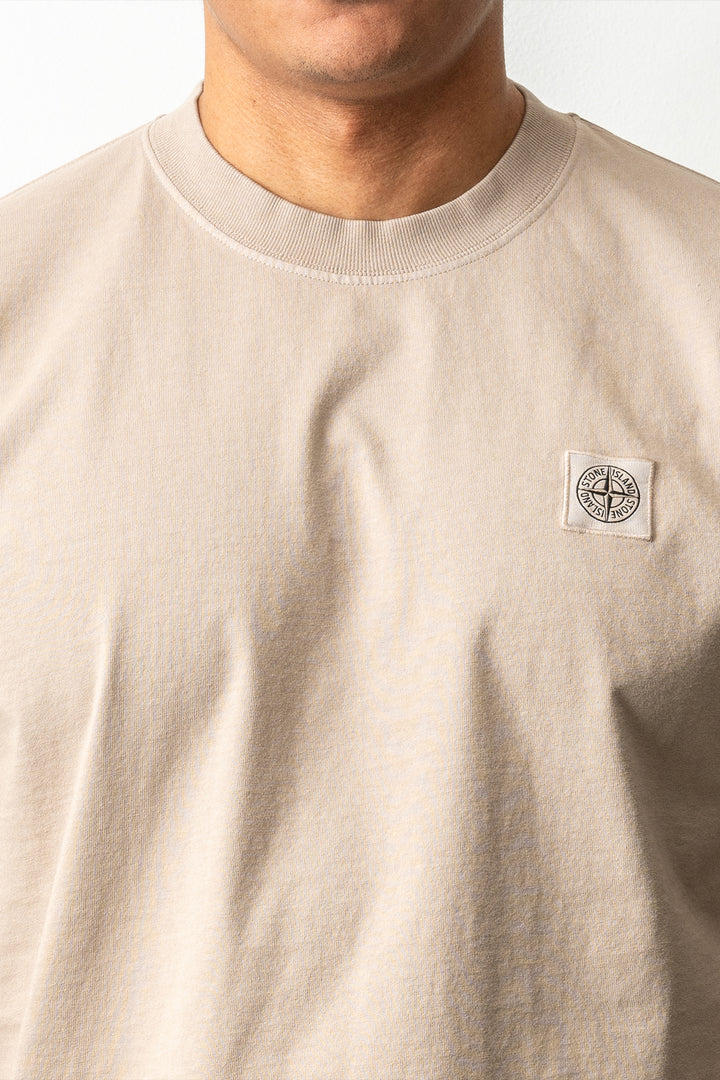 Combed Organic Cotton Jersey T-Shirt 2100030 Desert Sand